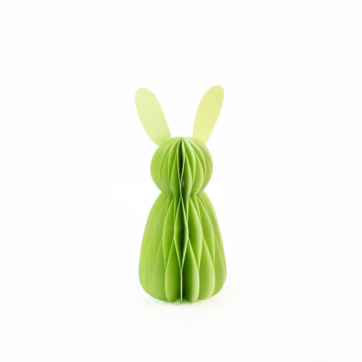 Accordion Paper Bunny Green 6"