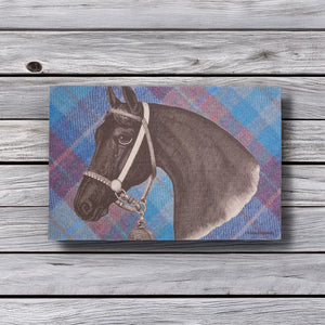 Horse Equus Tweed Placemat Set Of Four