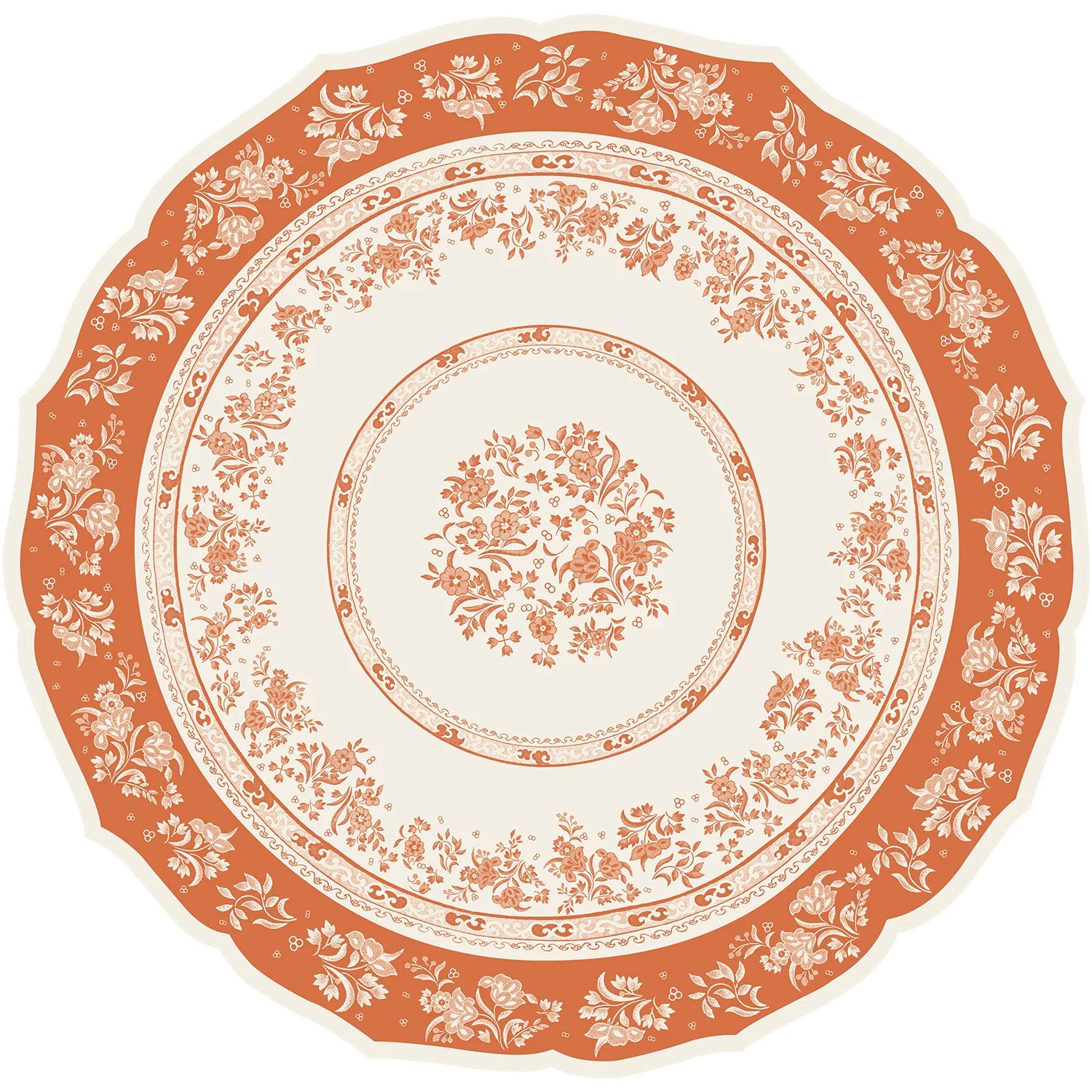 Die cut Pumpkin Regal Placemat