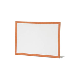 Orange Place Card