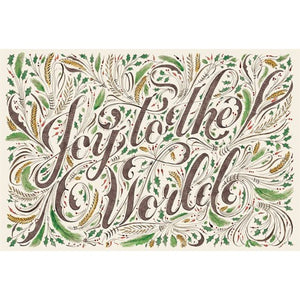 Joy to the World placemat