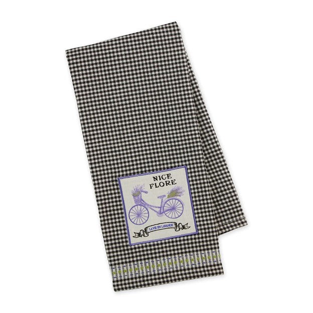 Embellished kitchen towel