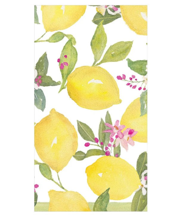 Limoncello guest napkins