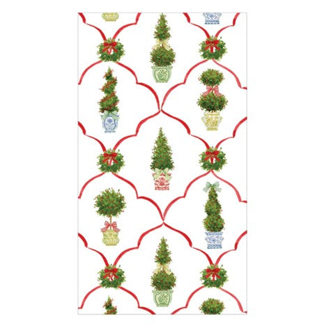 Petite Jardin de Noel guest towel