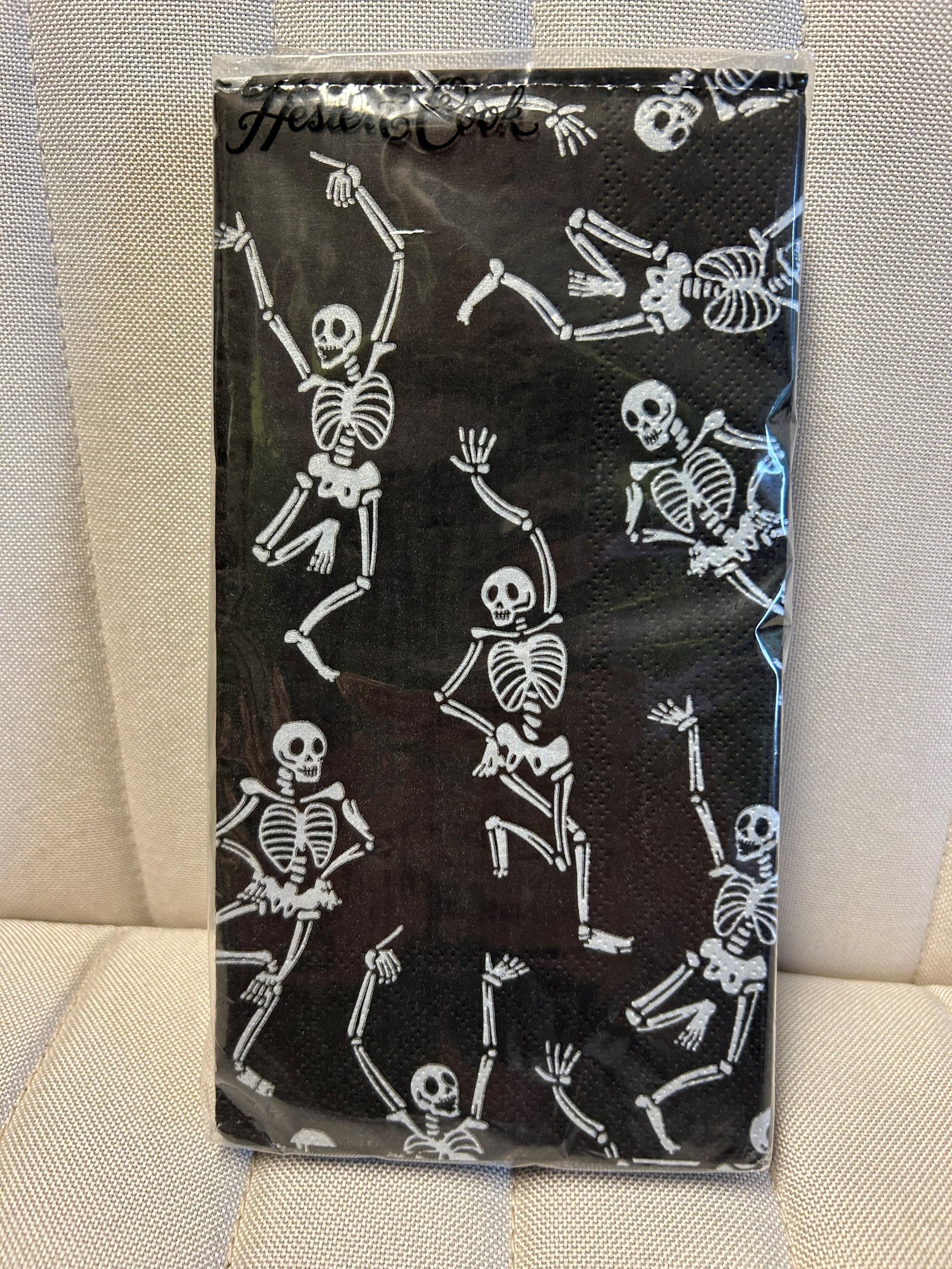 Dancing Skeleton Guest Towel