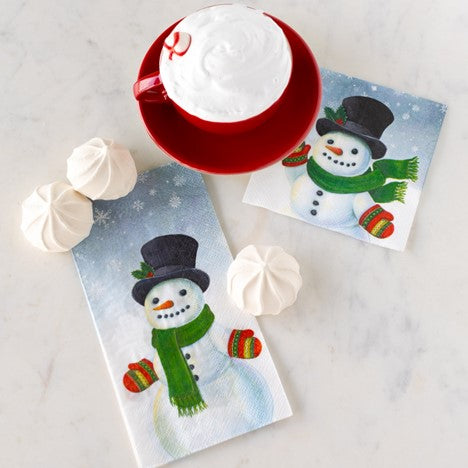 Snowman Guest napkin