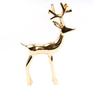 Gold Decorative Reindeer - Large