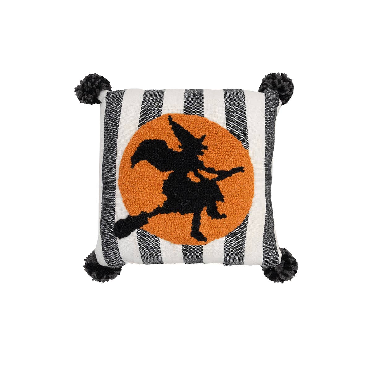 Halloween Witchy Moon Throw Pillow