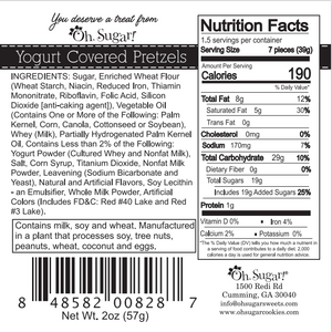 Yogurt Pretzel Bags - Spring Asst - Lg & Sm Bags