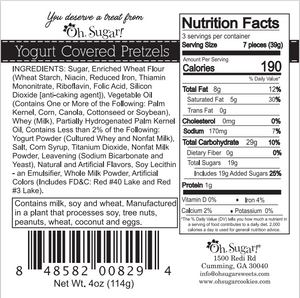 Yogurt Pretzel Bags - Spring Asst - Lg & Sm Bags