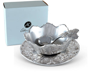 Butterfly Condiment Set 3-piece