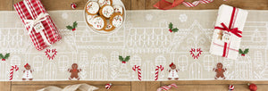 Gingerbread Man Embellished Napkin Set of 4