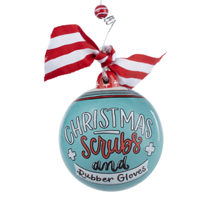 Christmas Scrubs Ornament