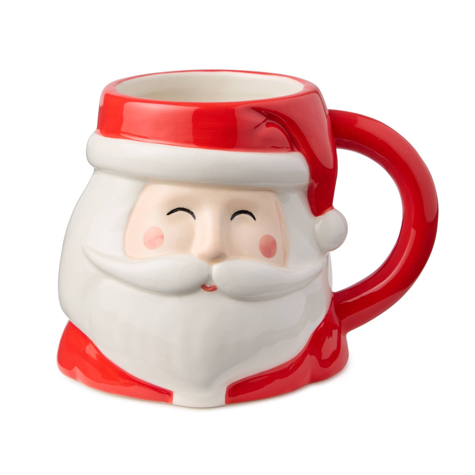 Christmas Whimsy Santa 3-D Mug 18 oz.
