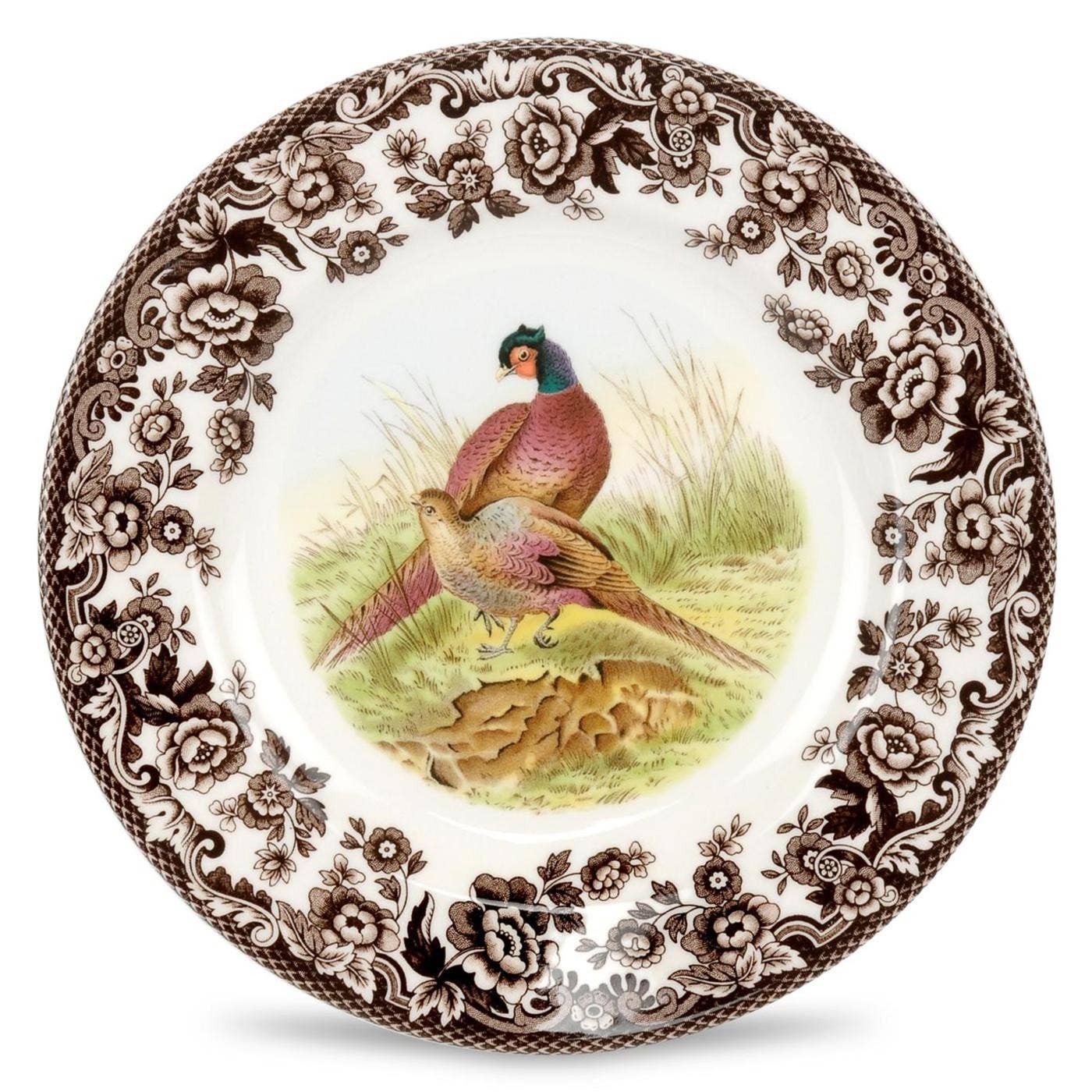 Spode Woodland Salad Plate 8 inch (Pheasant)