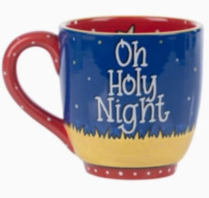 Nativity Oh Holy Night Mug