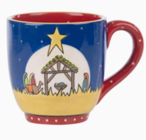 Nativity Oh Holy Night Mug