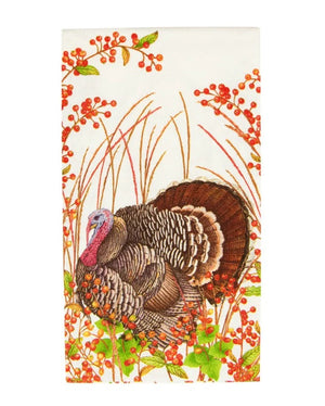 Turkey and Berries Guest Towel