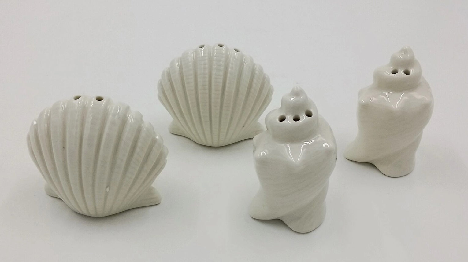 Shell Salt and Pepper shakers