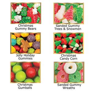 Christmas/ Holiday Candy Small Treat Bag Asst C