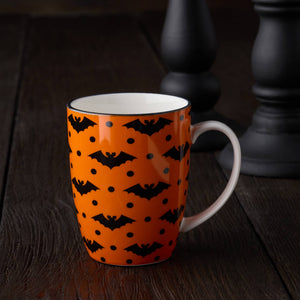 Halloween Pad Print Mugs 6 asst