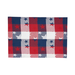 Americana Checkered Placemat: Multi / 13"x19"