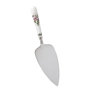 Botanic Garden Cake / Knife Server: Ceramic 41% 
 Stainless Steel 59% / Botanic Garden