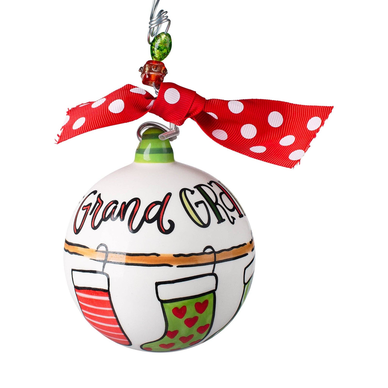Grandkids Stocking Ornament