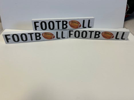 Football shelf sitters