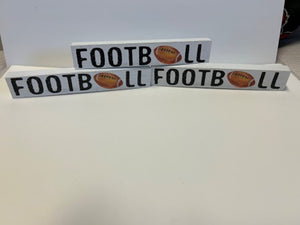 Football shelf sitters