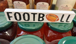 Football shelf sitters