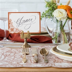 Harvest Blooms Placecard