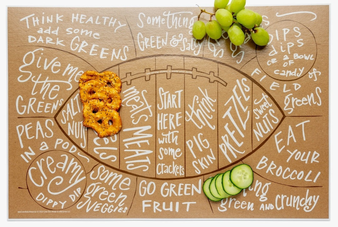 Charcuterie Cheat Sheet | Football