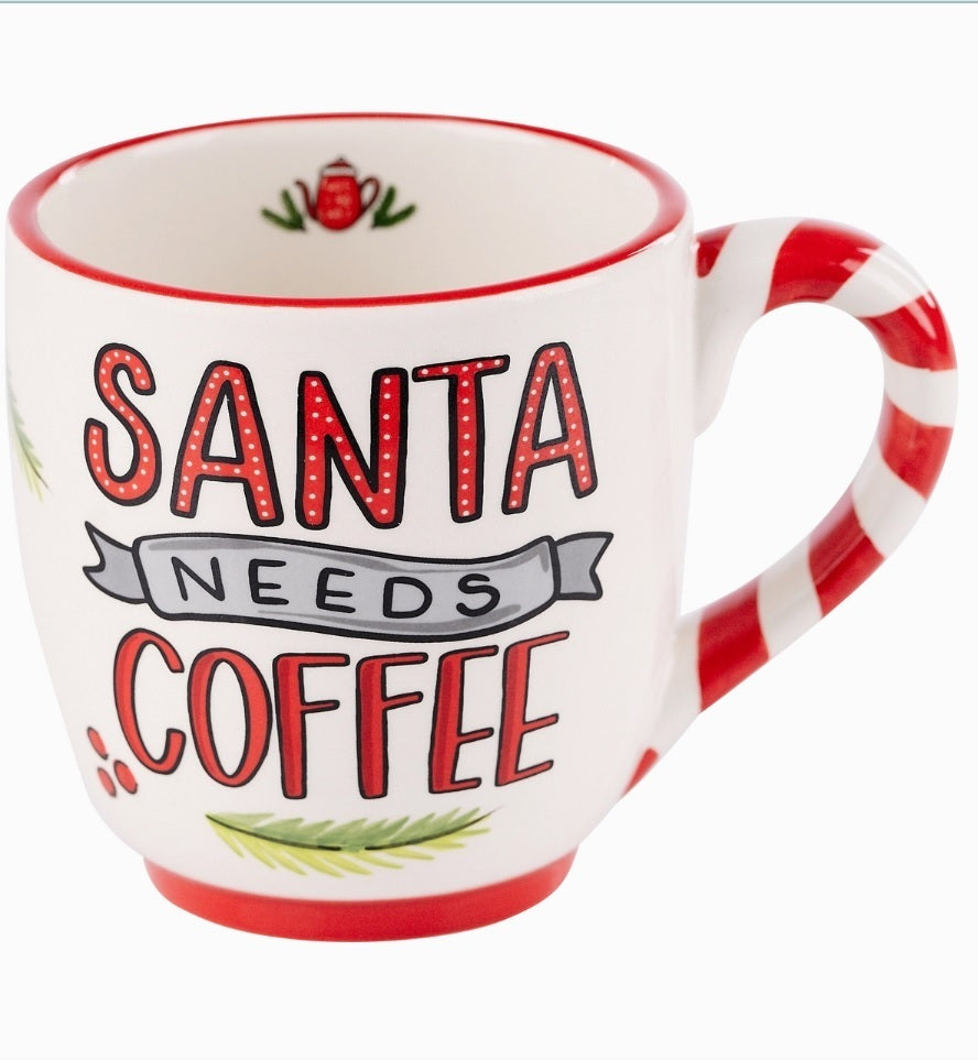 Santa Needs Coffee Mug