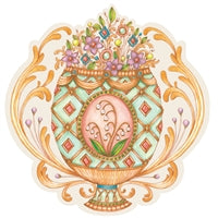 Die-Cut Exquisite Egg Placemat